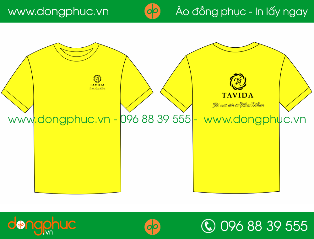 Áo phông đồng phục công ty TAVIDA